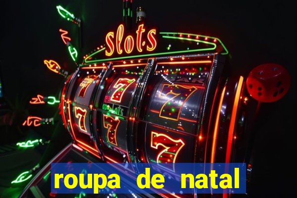 roupa de natal shih tzu