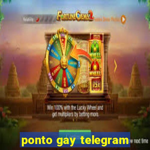 ponto gay telegram