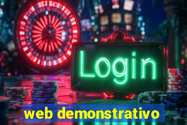 web demonstrativo
