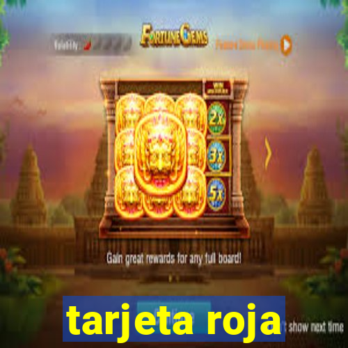 tarjeta roja