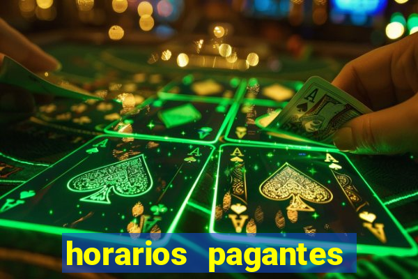 horarios pagantes fortune mouse