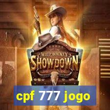 cpf 777 jogo