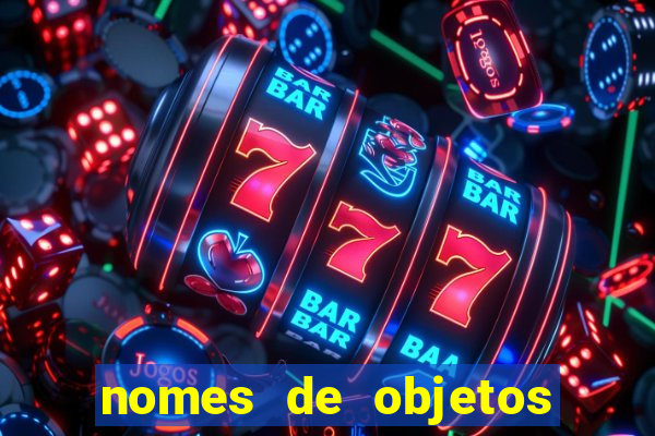 nomes de objetos de origem tupi guarani