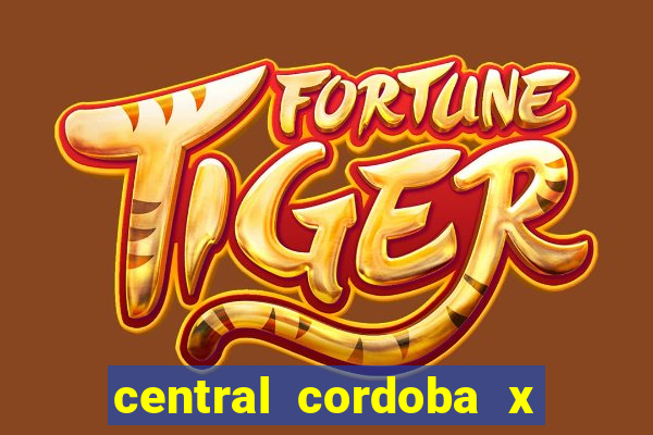 central cordoba x estudiantes palpite