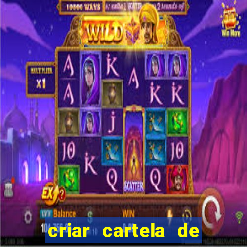 criar cartela de bingo no word