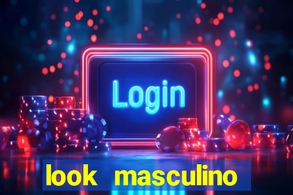 look masculino blazer cinza
