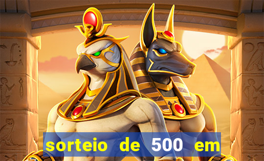 sorteio de 500 em cash toda segunda feira novibet