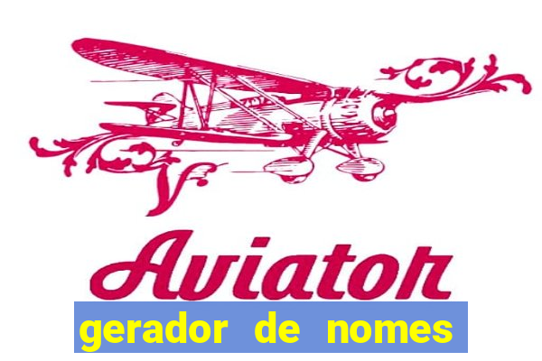 gerador de nomes de guerra