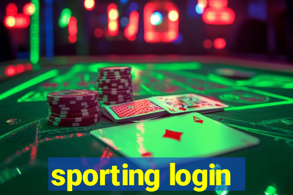 sporting login