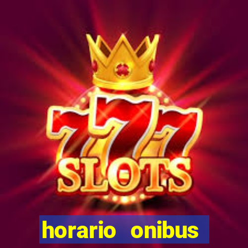 horario onibus santa amelia porto belo