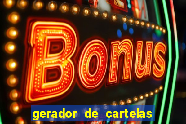 gerador de cartelas de bingo 1 a 99