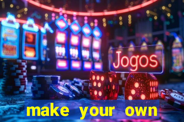 make your own bingo app