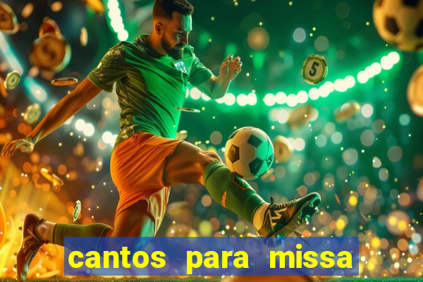 cantos para missa de santa terezinha