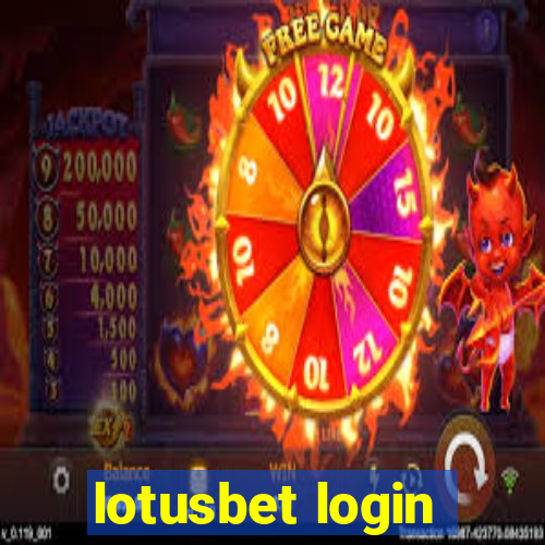 lotusbet login