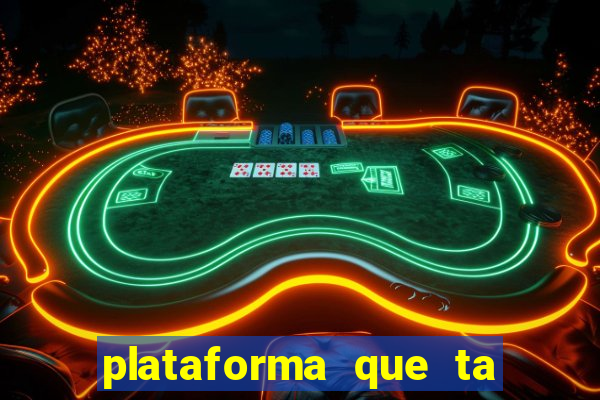 plataforma que ta pagando bem hoje