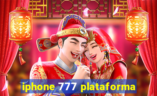 iphone 777 plataforma