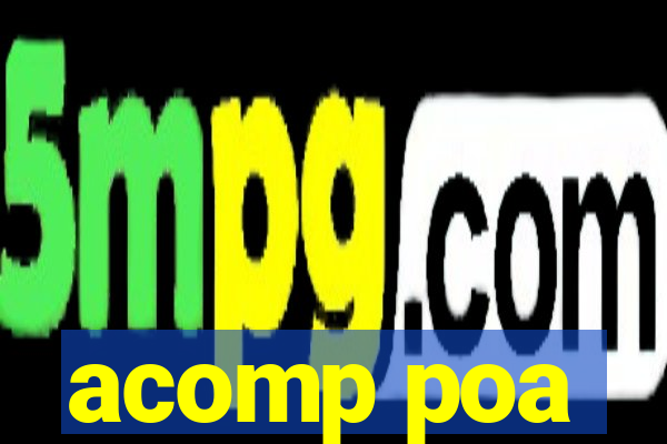 acomp poa