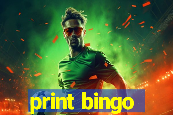 print bingo