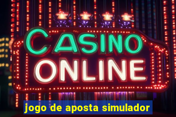 jogo de aposta simulador