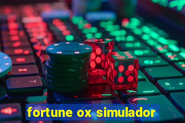 fortune ox simulador