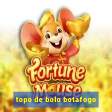 topo de bolo botafogo