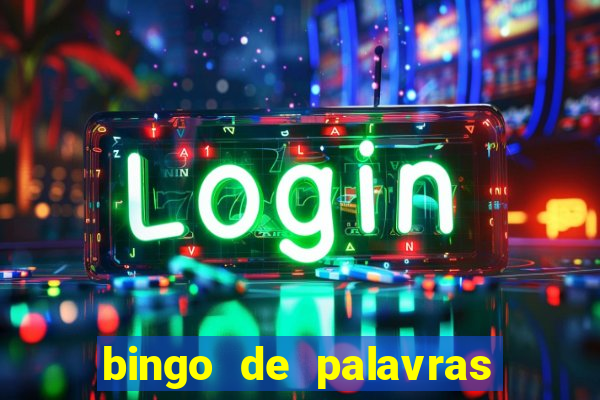 bingo de palavras de natal
