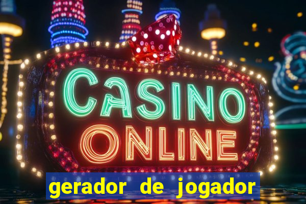 gerador de jogador de futebol
