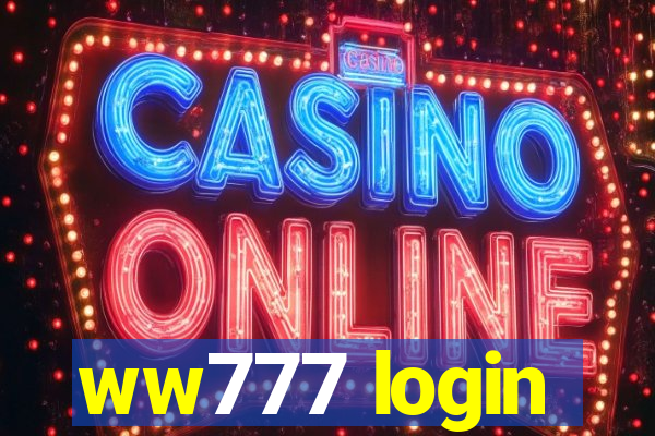ww777 login