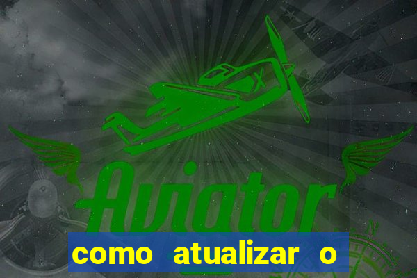 como atualizar o node pelo terminal windows