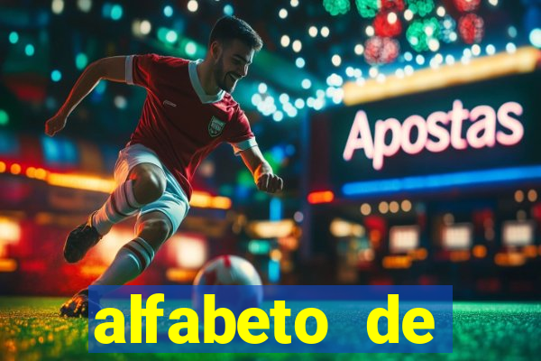 alfabeto de caligrafia bonita