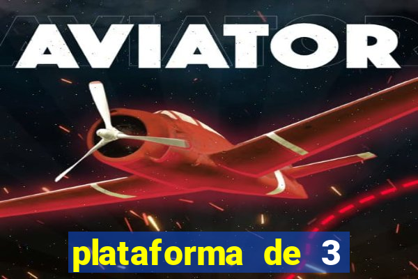 plataforma de 3 reais pg