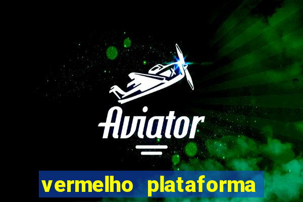 vermelho plataforma de jogos