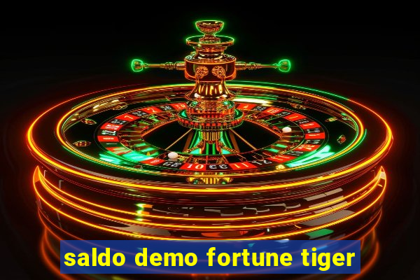 saldo demo fortune tiger
