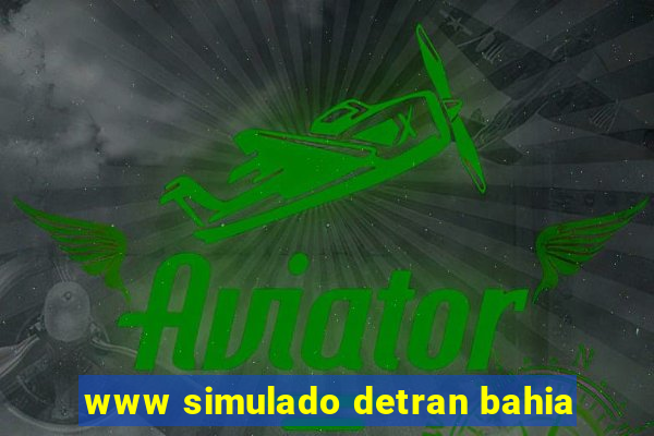 www simulado detran bahia