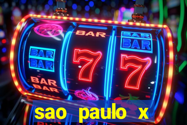 sao paulo x palmeiras palpite