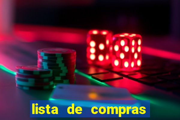 lista de compras supermercado completa pdf