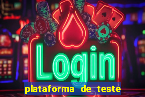 plataforma de teste pg demo