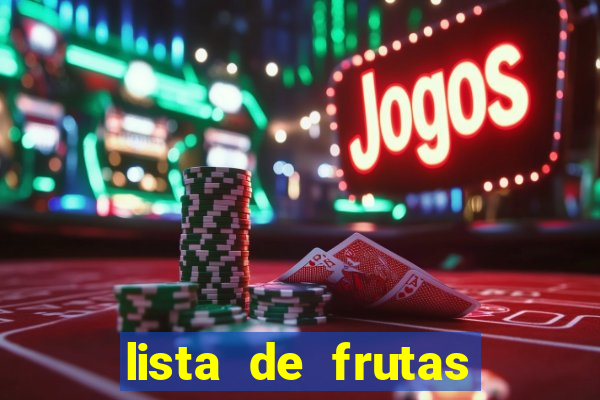 lista de frutas nativas do brasil