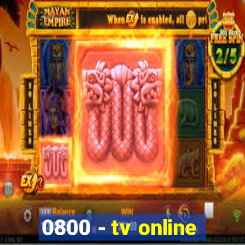 0800 - tv online