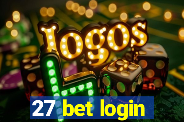 27 bet login