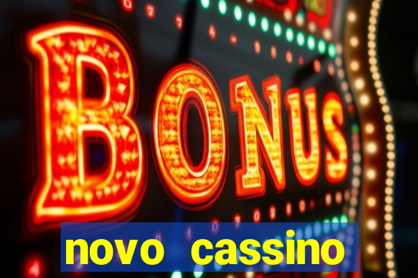 novo cassino pagando no cadastro