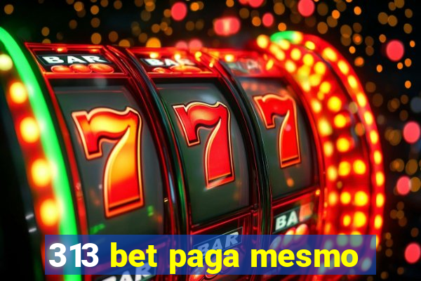 313 bet paga mesmo