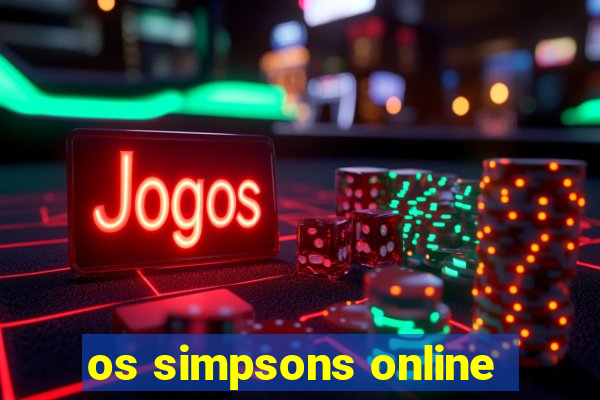 os simpsons online