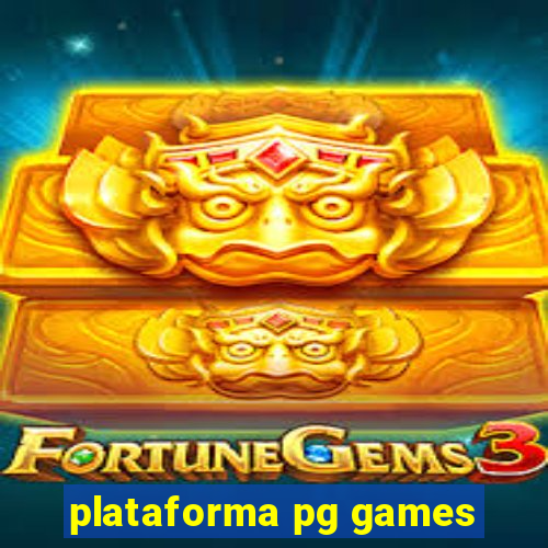 plataforma pg games