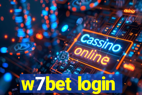 w7bet login