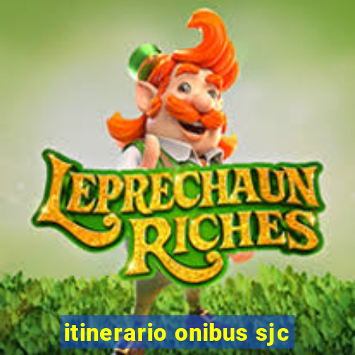 itinerario onibus sjc