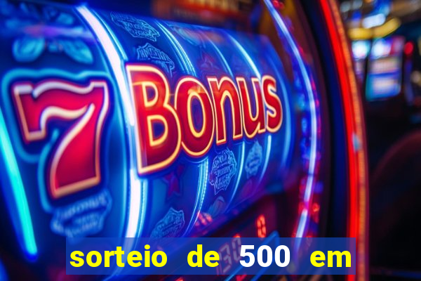sorteio de 500 em cash toda segunda feira novibet como funciona