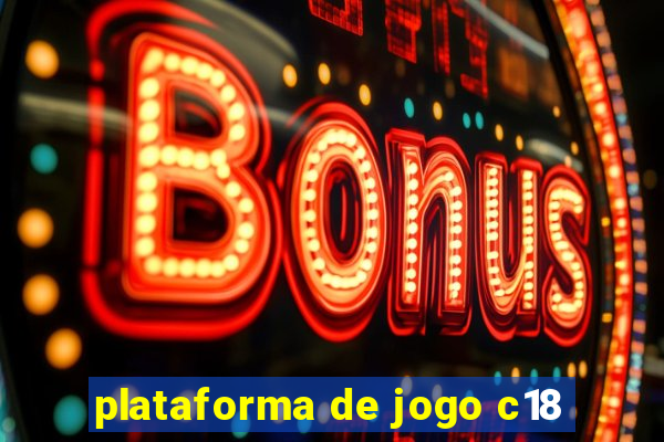 plataforma de jogo c18