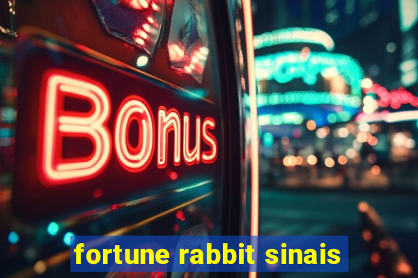 fortune rabbit sinais