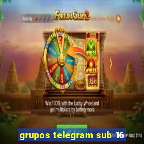 grupos telegram sub 16